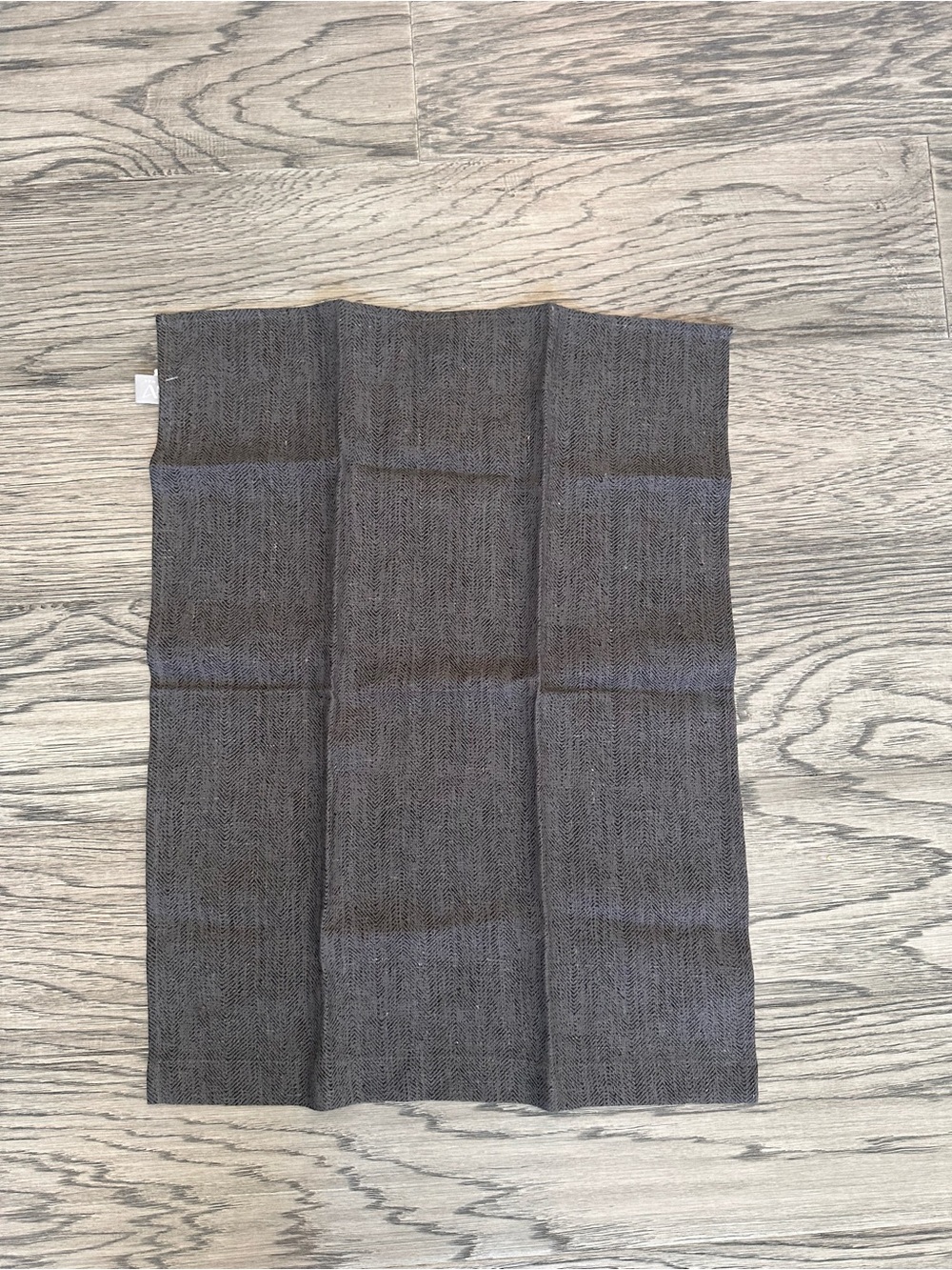 Gray Kitchen Linen Towel - Neutral Everyday Cloth